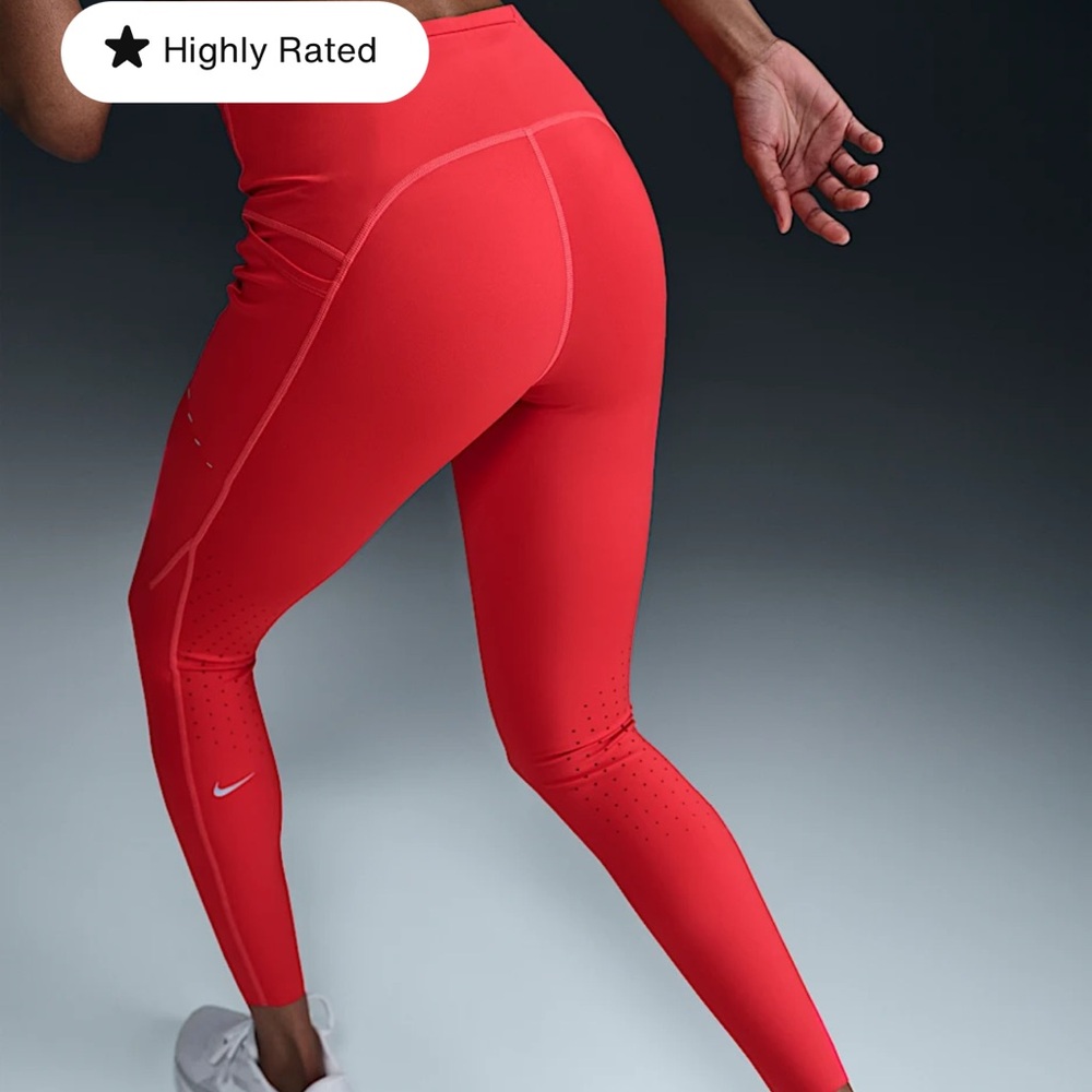 Nike Women's Pink Dri-Fit Leggings